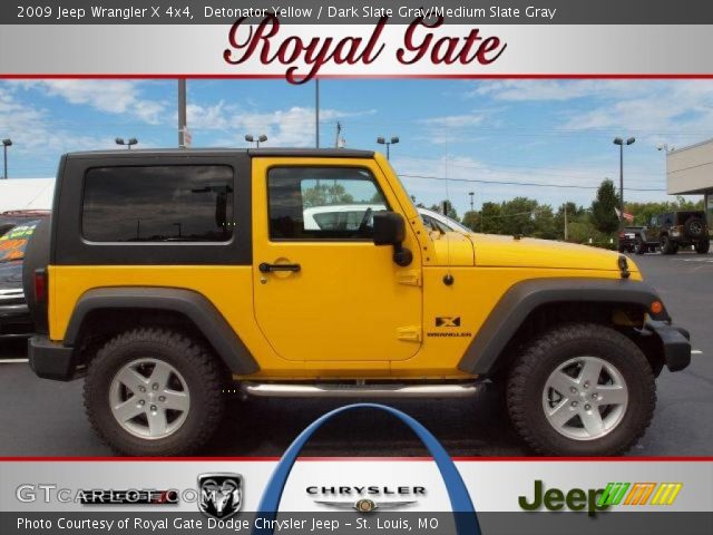 2009 Jeep Wrangler X 4x4 in Detonator Yellow