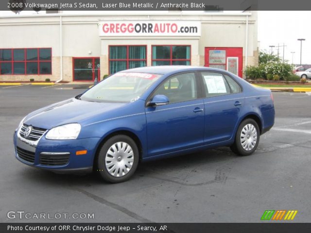 2008 Volkswagen Jetta S Sedan in Laser Blue Metallic