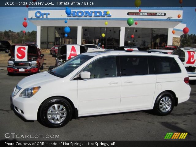 2010 Honda Odyssey EX-L in Taffeta White