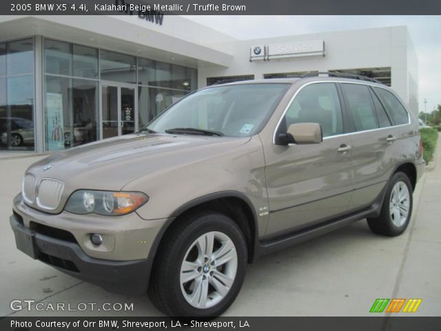 2005 BMW X5 4.4i in Kalahari Beige Metallic