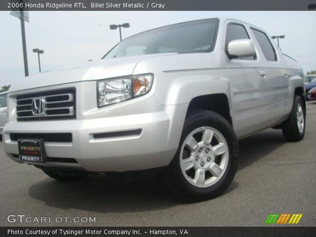 2006 Honda Ridgeline RTL in Billet Silver Metallic