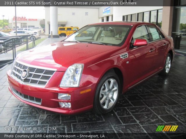 2011 Cadillac STS V6 Sport in Crystal Red Tintcoat