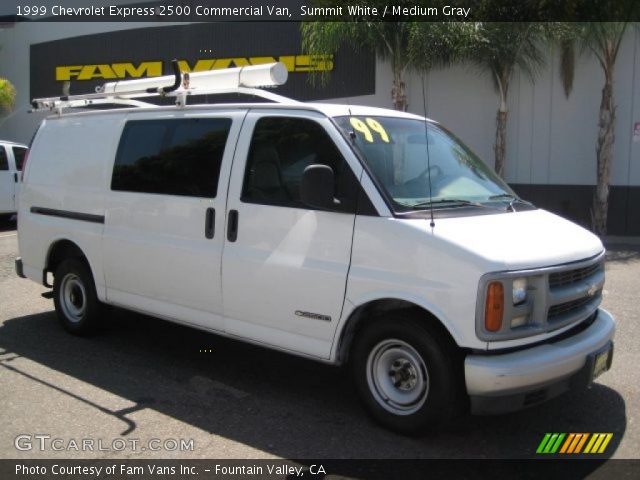 1999 Chevrolet Express 2500 Commercial Van in Summit White