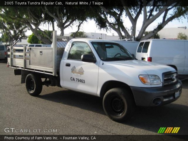 2005 Toyota Tundra Regular Cab in Natural White