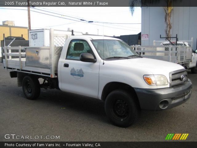 2005 Toyota Tundra Regular Cab in Natural White
