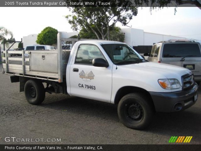 2005 Toyota Tundra Regular Cab in Natural White