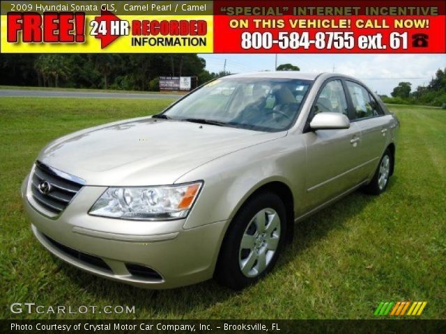 2009 Hyundai Sonata GLS in Camel Pearl