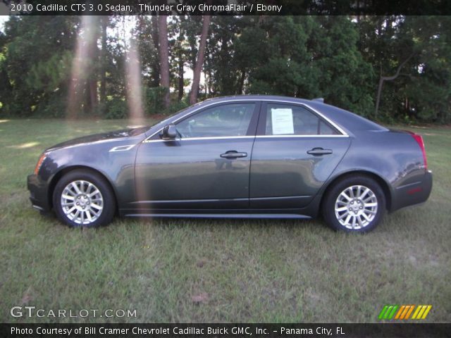 2010 Cadillac CTS 3.0 Sedan in Thunder Gray ChromaFlair