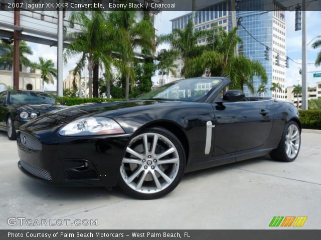 2007 Jaguar XK XKR Convertible in Ebony Black