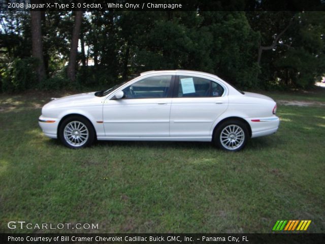 2008 Jaguar X-Type 3.0 Sedan in White Onyx