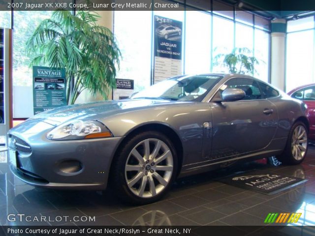 2007 Jaguar XK XK8 Coupe in Lunar Grey Metallic