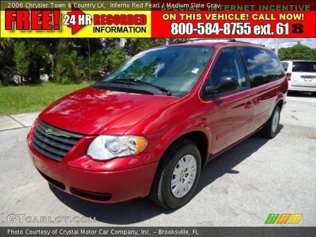2006 Chrysler Town & Country LX in Inferno Red Pearl