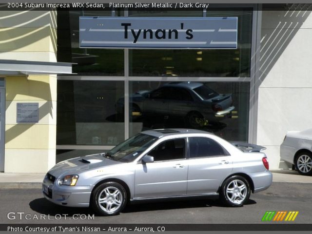 2004 Subaru Impreza WRX Sedan in Platinum Silver Metallic