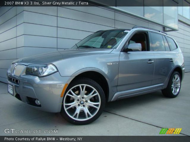 2007 BMW X3 3.0si in Silver Grey Metallic