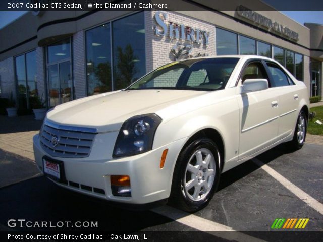 2007 Cadillac CTS Sedan in White Diamond