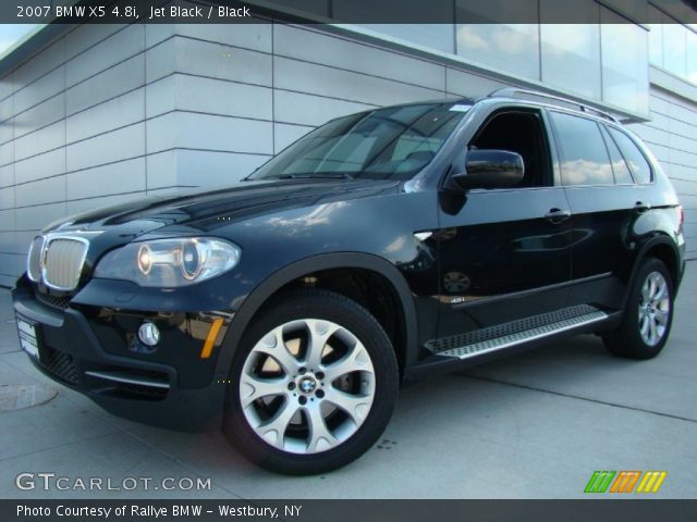 2007 BMW X5 4.8i in Jet Black