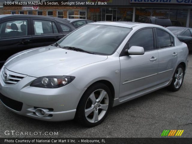 2004 Mazda MAZDA3 s Sedan in Sunlight Silver Mica