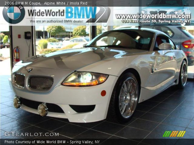 2006 BMW M Coupe in Alpine White
