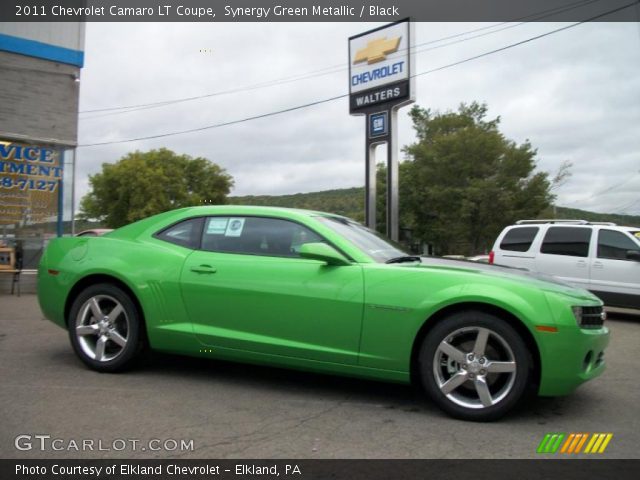 2011 Chevrolet Camaro LT Coupe in Synergy Green Metallic