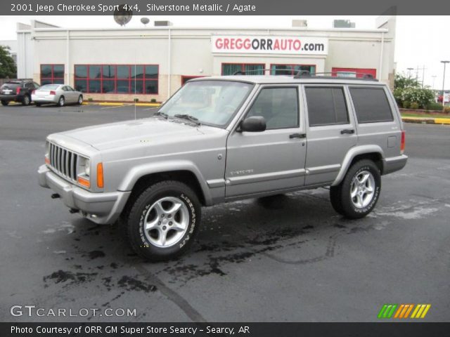 2001 Jeep Cherokee Sport 4x4 in Silverstone Metallic