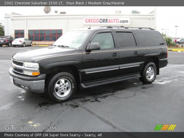 2002 Chevrolet Suburban 1500 LT in Onyx Black