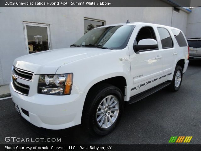 2009 Chevrolet Tahoe Hybrid 4x4 in Summit White