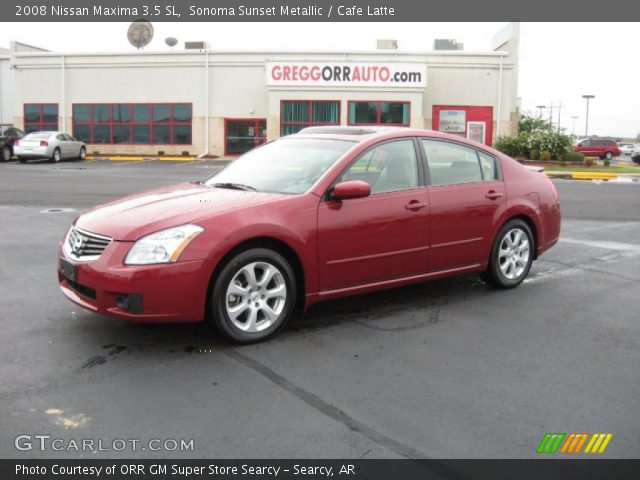 2008 Nissan Maxima 3.5 SL in Sonoma Sunset Metallic