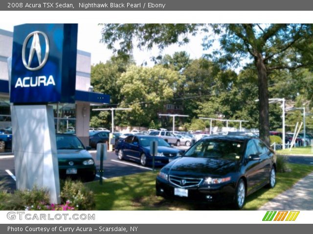 2008 Acura TSX Sedan in Nighthawk Black Pearl