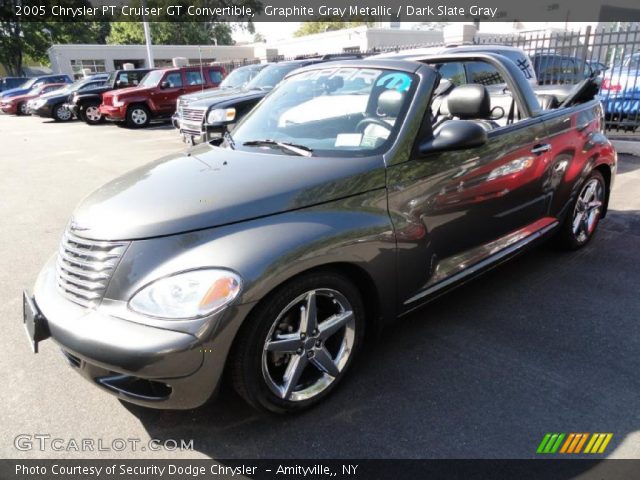 2005 Chrysler PT Cruiser GT Convertible in Graphite Gray Metallic