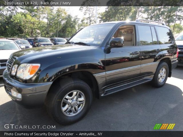 2000 Lexus LX 470 in Black Onyx