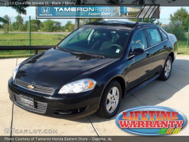 2010 Chevrolet Impala LS in Black