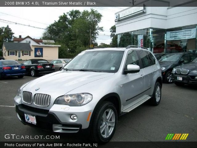 2008 BMW X5 4.8i in Titanium Silver Metallic