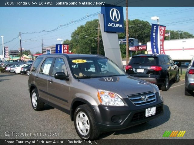 2006 Honda CR-V LX 4WD in Sahara Sand Metallic