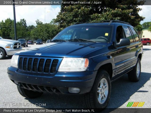 2000 Jeep Grand Cherokee Limited 4x4 in Patriot Blue Pearlcoat