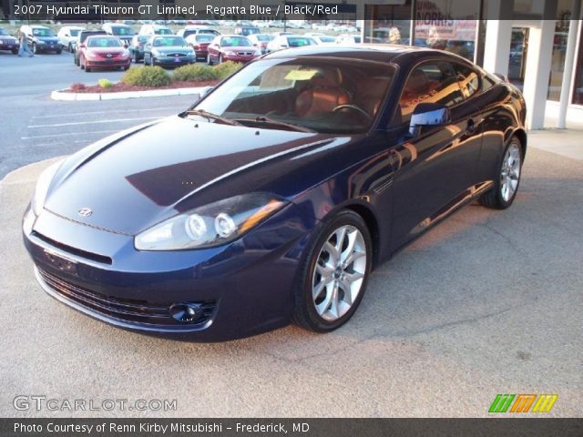 2007 Hyundai Tiburon GT Limited in Regatta Blue