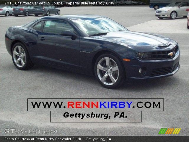 2011 Chevrolet Camaro SS Coupe in Imperial Blue Metallic