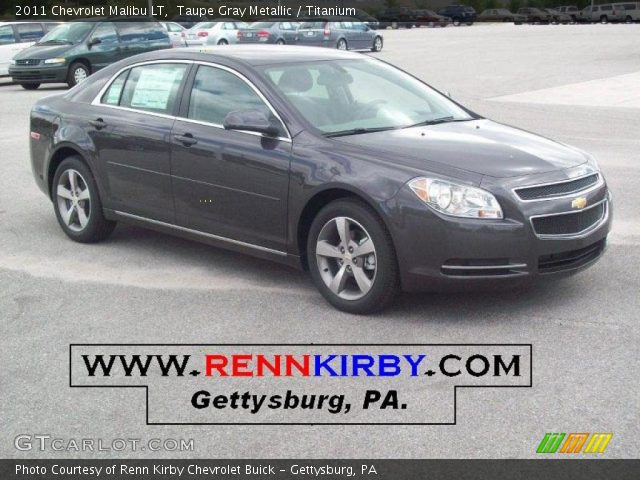 2011 Chevrolet Malibu LT in Taupe Gray Metallic