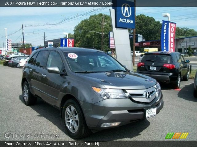 2007 Acura MDX Technology in Nimbus Gray Metallic