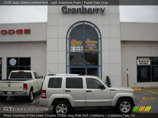 2008 Jeep Liberty Limited 4x4 in Light Graystone Pearl