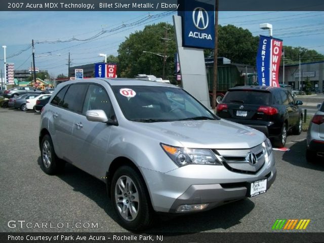 2007 Acura MDX Technology in Billet Silver Metallic