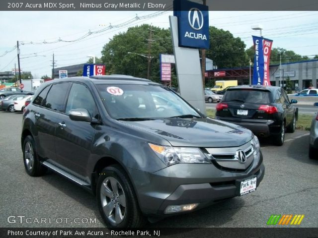 2007 Acura MDX Sport in Nimbus Gray Metallic