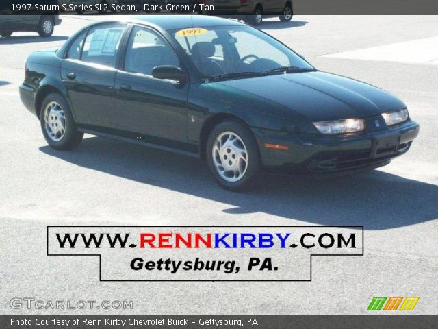 1997 Saturn S Series SL2 Sedan in Dark Green