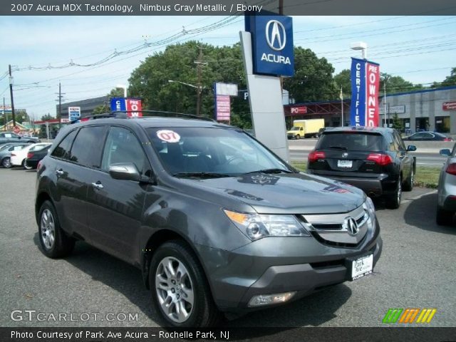 2007 Acura MDX Technology in Nimbus Gray Metallic