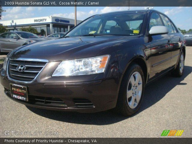2009 Hyundai Sonata GLS V6 in Cocoa Metallic