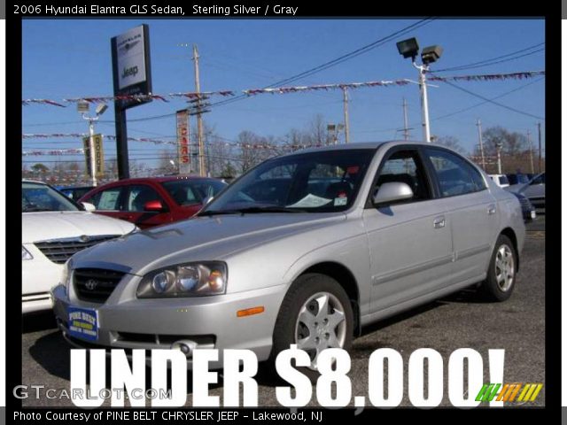 2006 Hyundai Elantra GLS Sedan in Sterling Silver