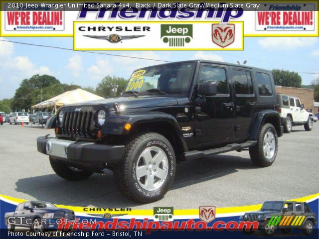 2010 Jeep Wrangler Unlimited Sahara 4x4 in Black