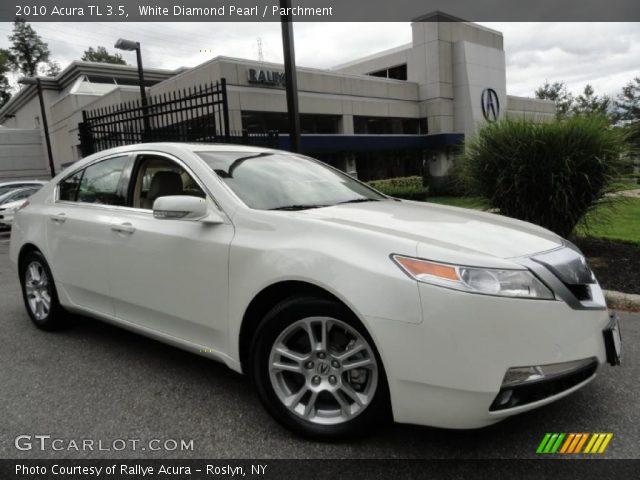 2010 Acura TL 3.5 in White Diamond Pearl