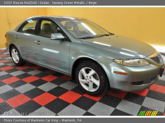 2003 Mazda MAZDA6 i Sedan in Sepang Green Metallic