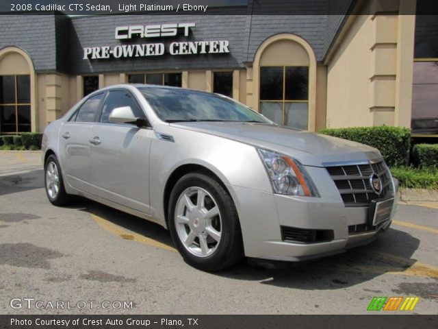 2008 Cadillac CTS Sedan in Light Platinum