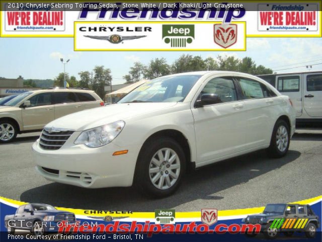 2010 Chrysler Sebring Touring Sedan in Stone White
